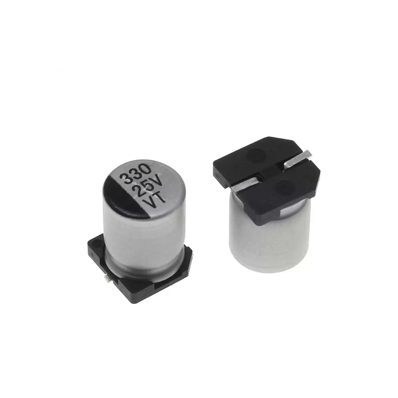 25v330uF SMD Electrolytic Capacitor مطبوع مكثف كيميائي