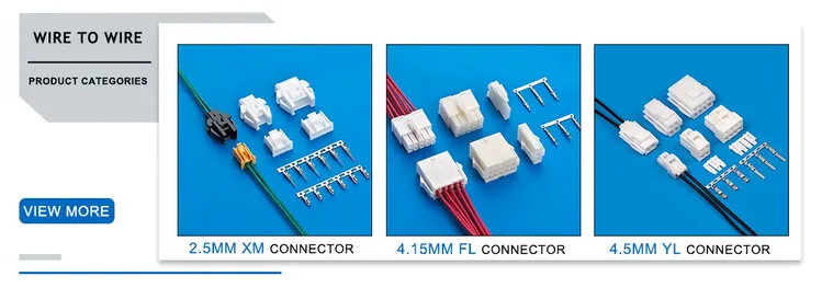 4mm pitch connector wre to borard 6p 5p