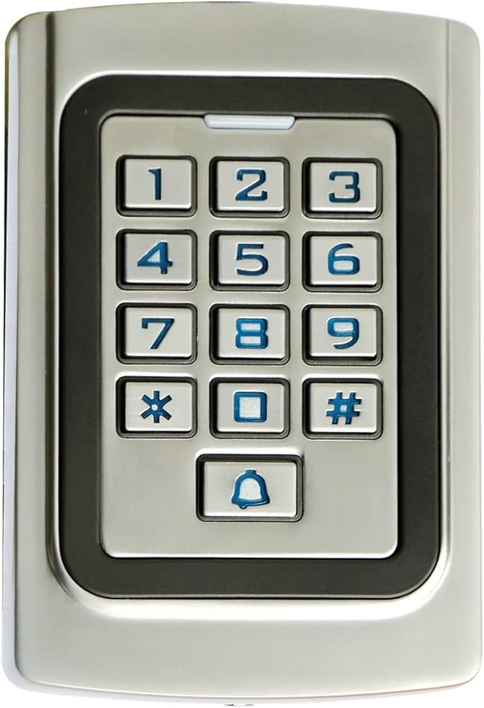 wireless keypad garage door opener 12v 24v dc