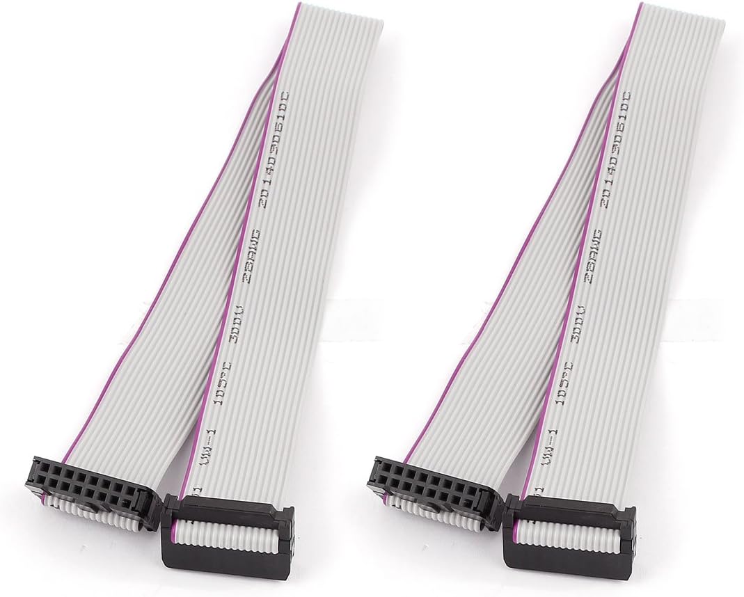 2.54 mm pitch 16 pin cable 30cm fc dc3 f/f idc socket