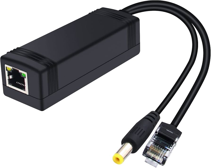 POE Splitter 12V 2.5A (30W-10/100M) موزع طاقة شبكة