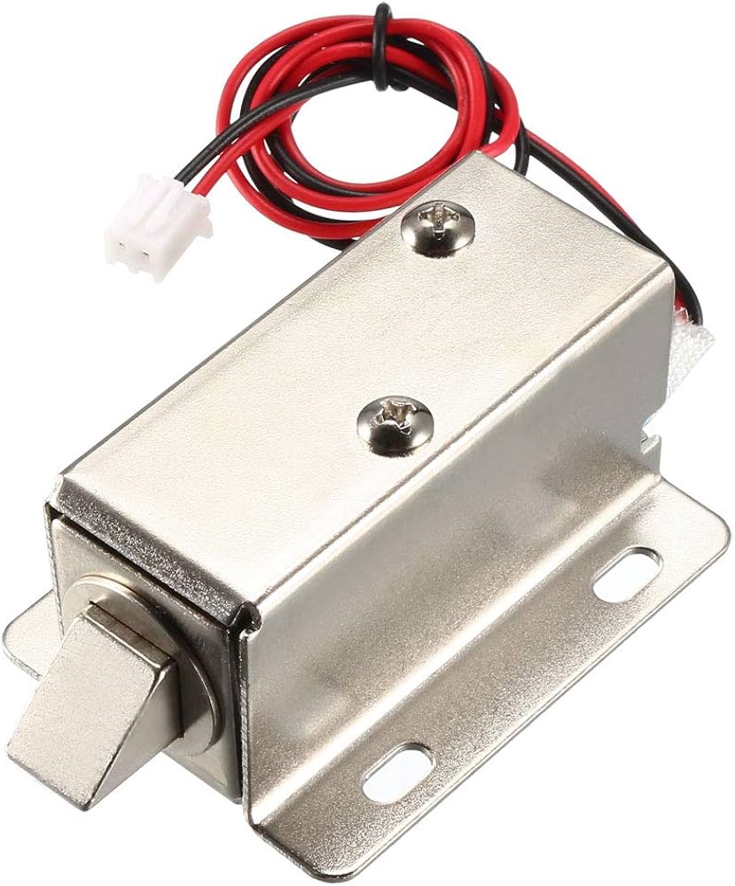 U13 jurfui 24v Electronics solenoid lock door assembly قفل صغير