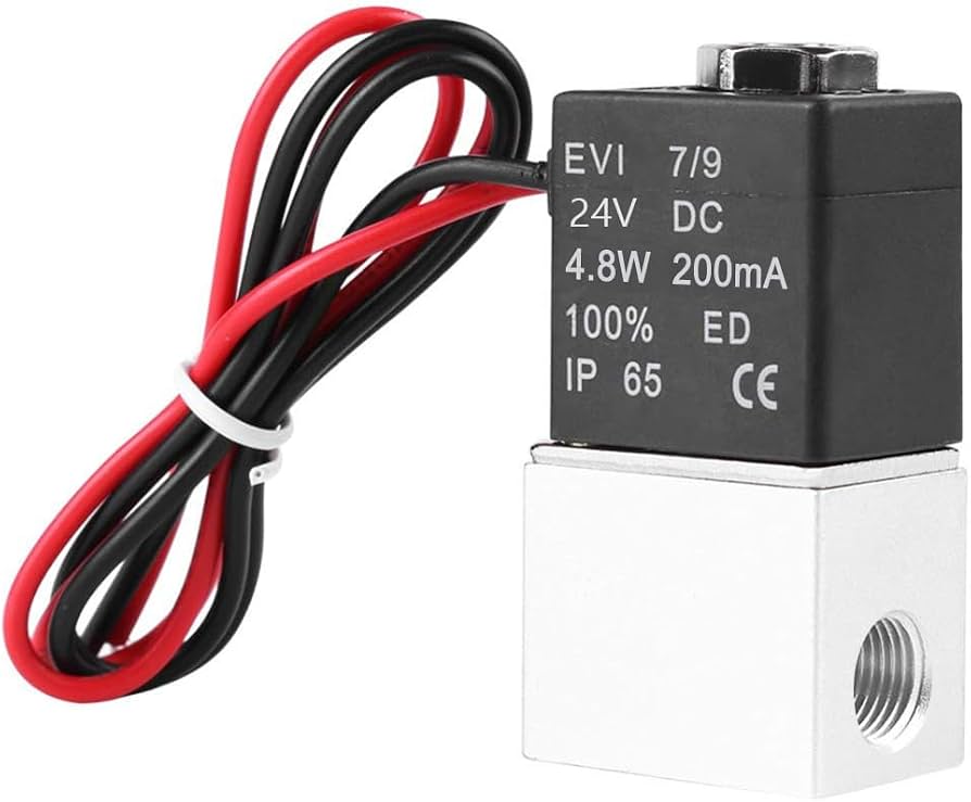 TJ7 micro solenoid air  valve switch 24v صمام هواء كهربائي