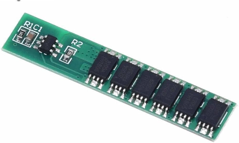 SP6 1S 15A Li-ion BMS Battery Protection for 18650 لوحة حماية بطاريات لخلية واحدة