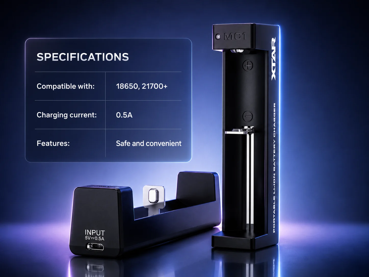 USB to DC 1S 4.2V 1A-420mAh Charger Cable وصلة شحن