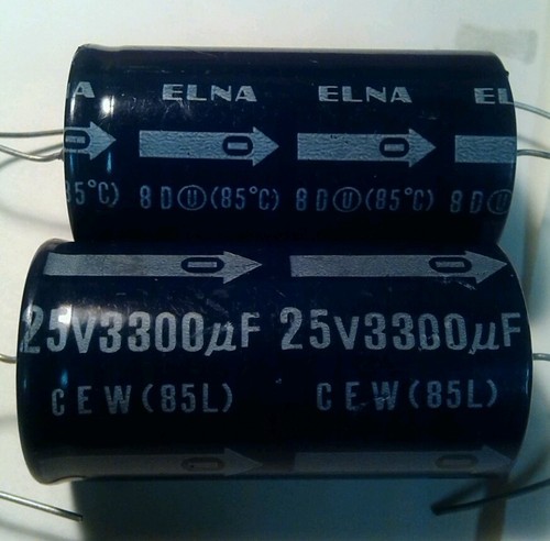 25v3300uF Electrolytic Capacitor (Made in Japan) مكثف كيميائي صنع ياباني
