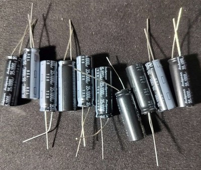 35v1000uF Electrolytic Capacitor (Made in Japan) مكثف كيميائي صنع ياباني