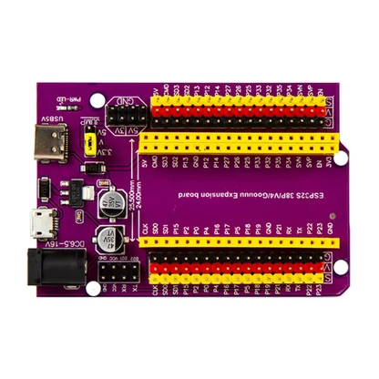 tj15 esp32 38 PIN  expansion board لوحة توسعة