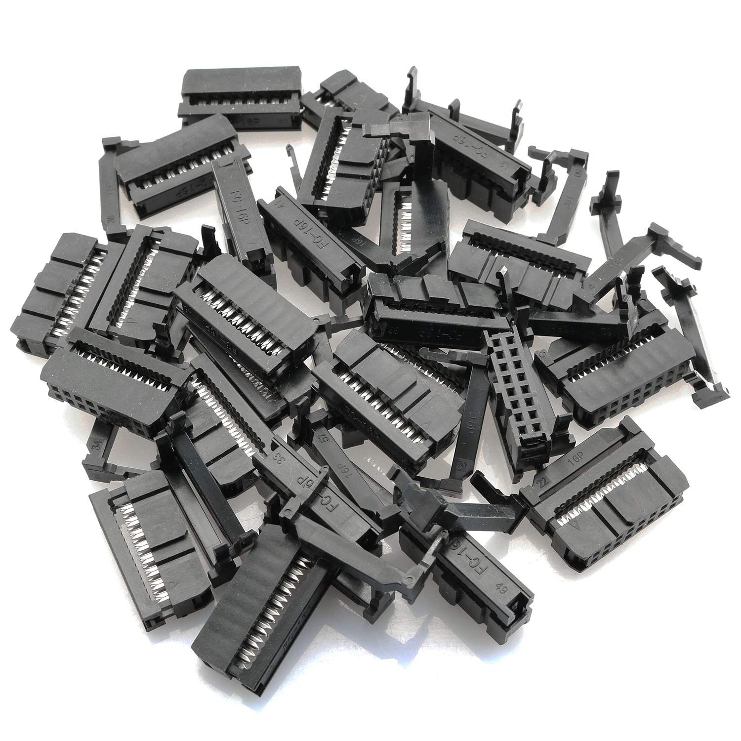 KF3-2.54 mm pitch 8 pin connector female idc socket