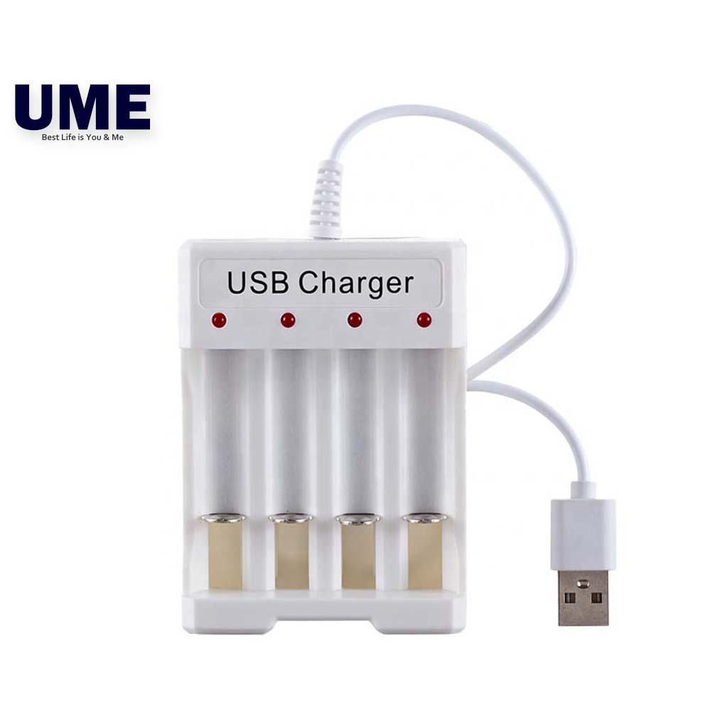  CHARGER AA/AAA 1.2V USB- 4port