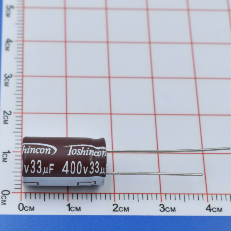 400v33uF Electrolytic Capacitor مكثف كيميائي