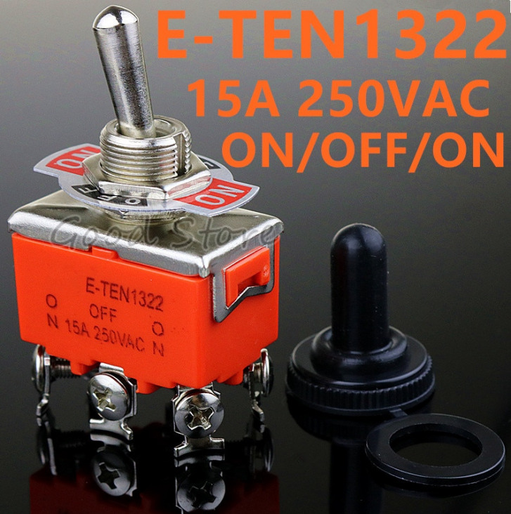  Toggle switch  E-TEN1322  250V 15A 