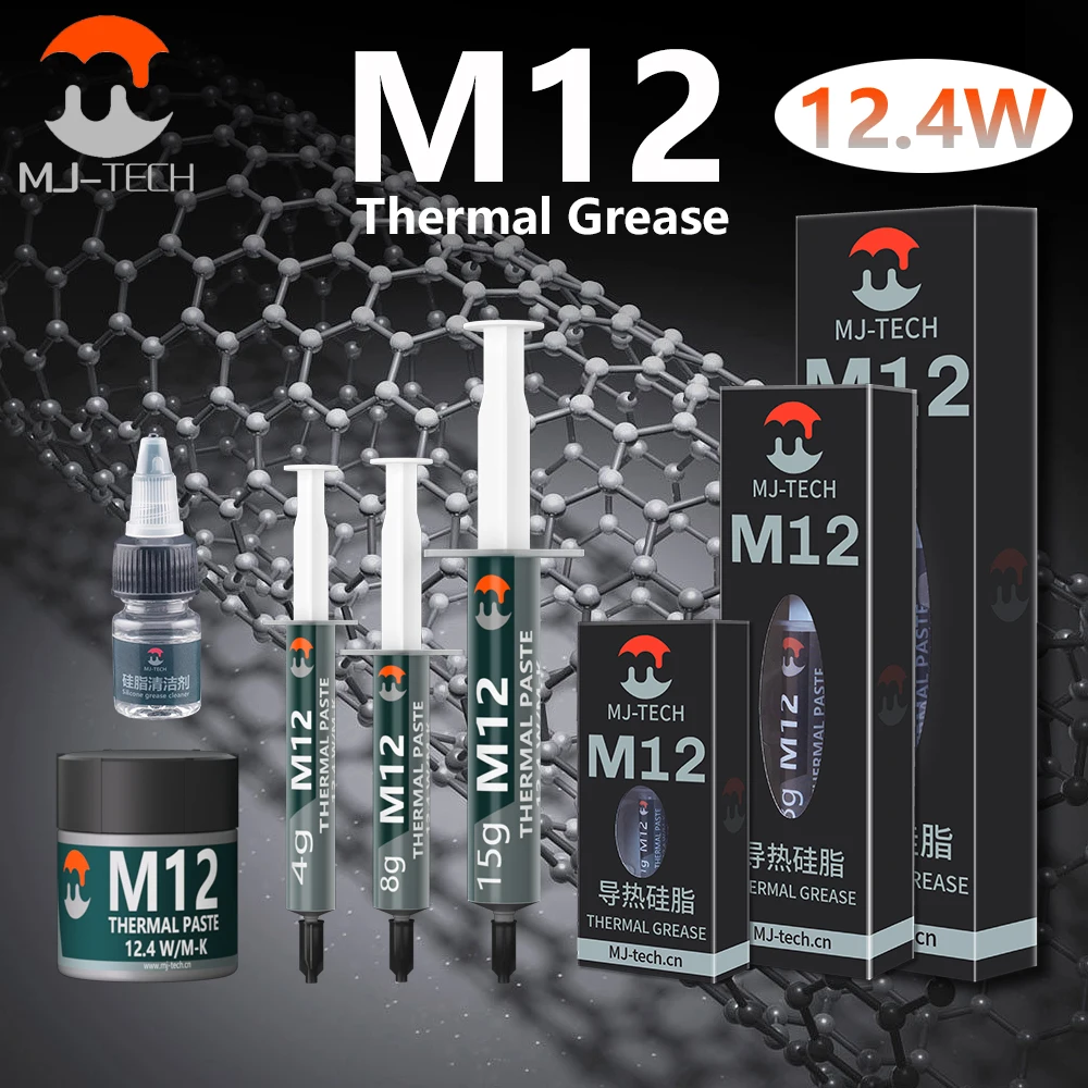 mj tech m12 thermal paste -4g