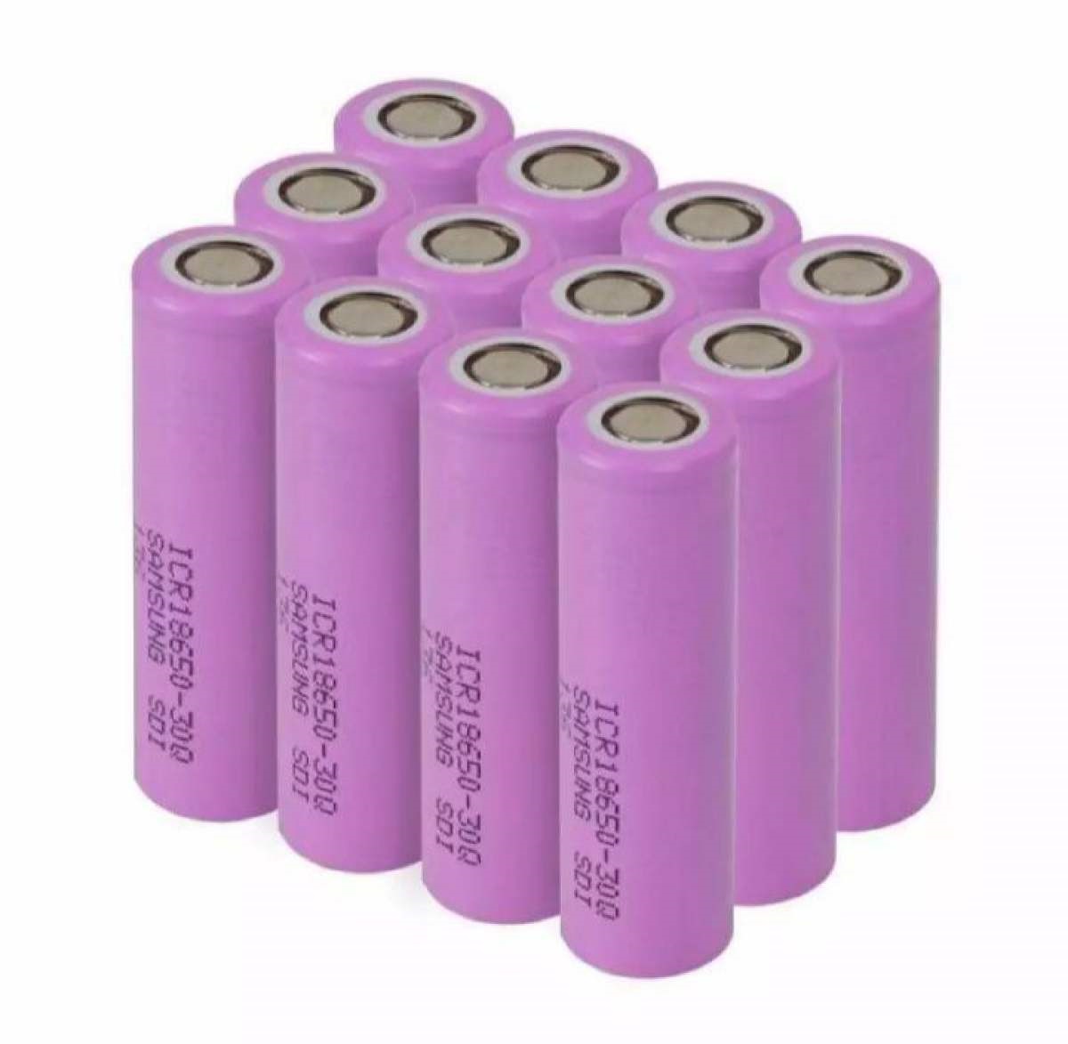 battry 18650 3.7V 4800mah  بنفسجي