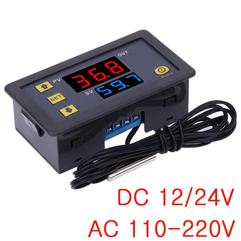 microcomputer  T/C power 12v 20a مقياس حراره  و رطوبه 
