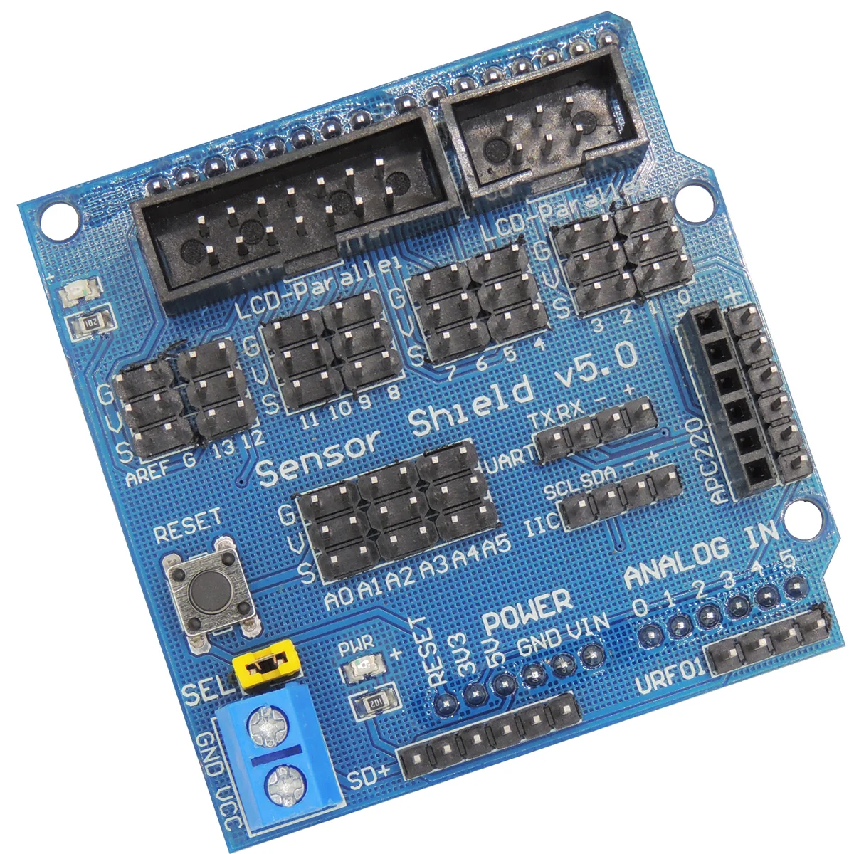 H10 V5.0 Sensor Shield  لوحة توسعة