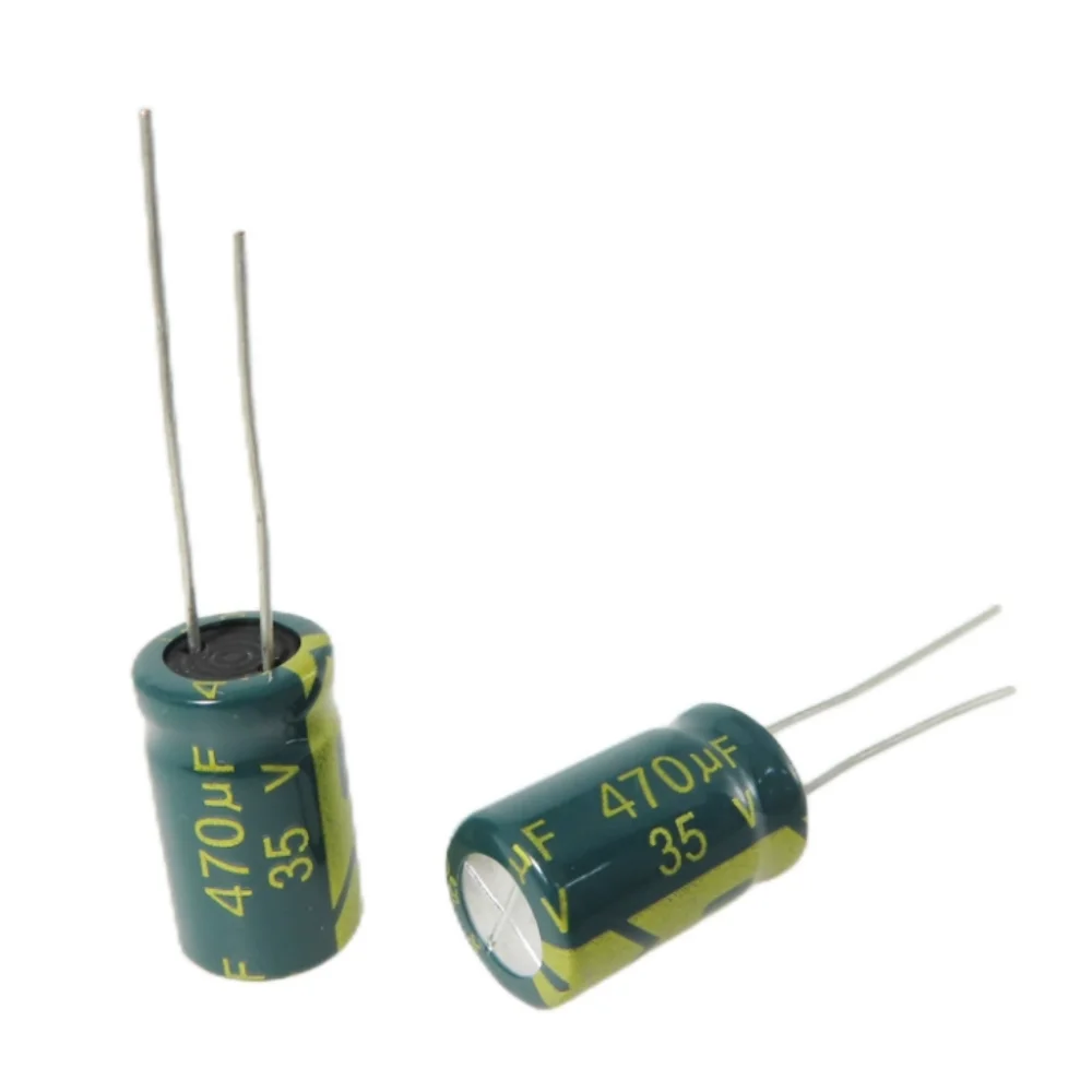 35v470uF Electrolytic Capacitor مكثف كيميائي