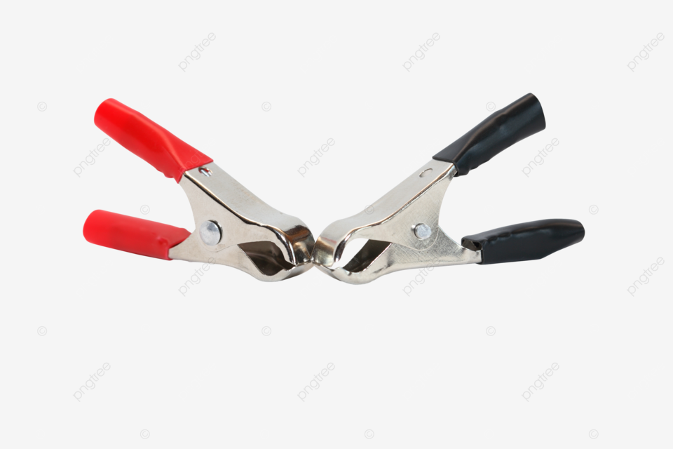 Alligator Clips Electrical سلك كماشة  بالقطعه 