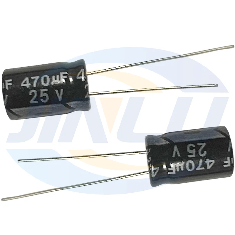 25v470uF Electrolytic Capacitor مكثف كيميائي