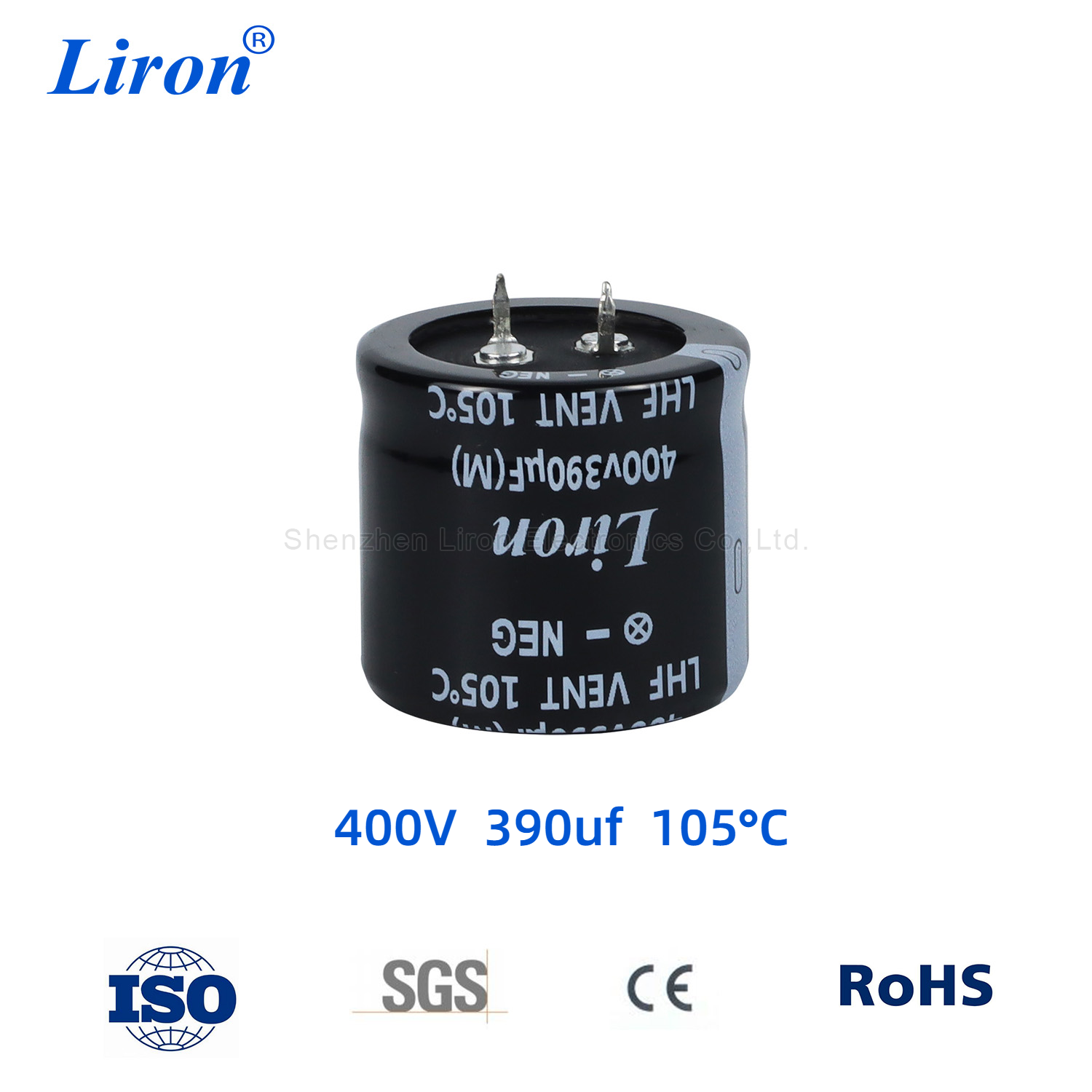 400v120uF Electrolytic Capacitor مكثف كيميائي