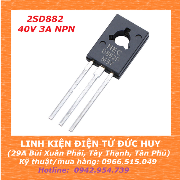 CC3 D882 NPN 40V 3A