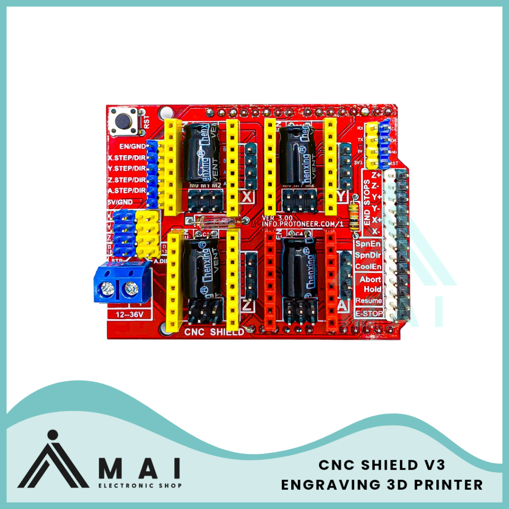 C3 CNC Shield V3 Engraving Machine لوحة توسعة
