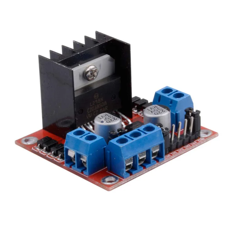 D4 L298N Dual H Bridge DC Stepper متحكم محركات