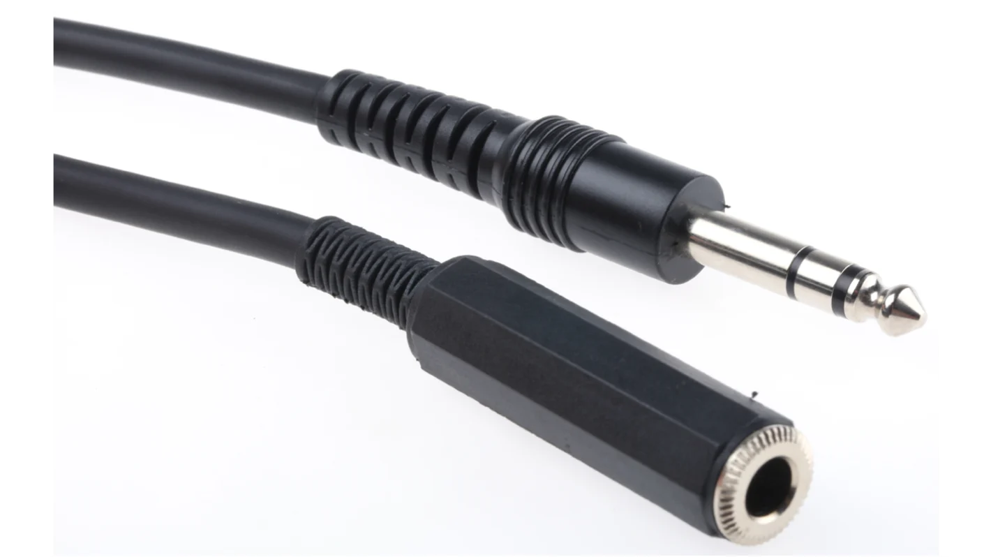 jack cable 6.35mm female rs