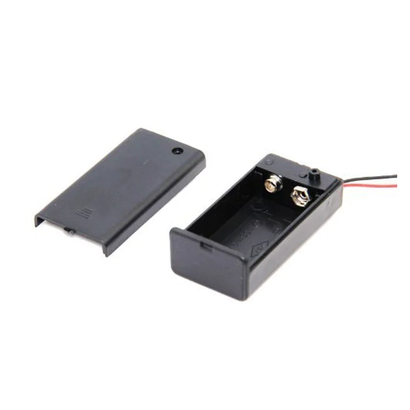 9v cell box cover قاعدة بطاريه بالمفتاح