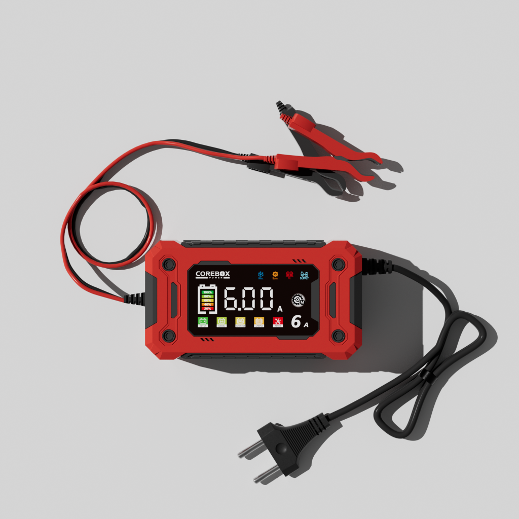 12v 6a smart battery charger